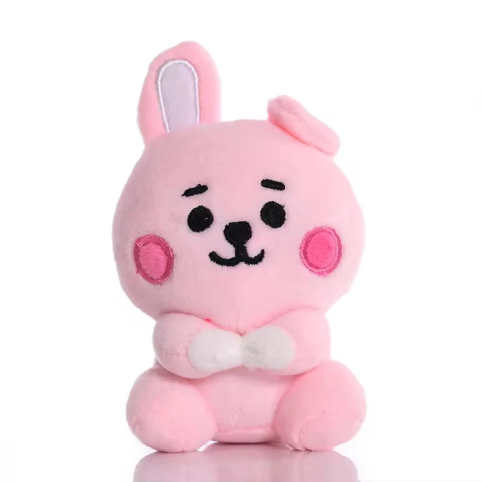 Hot BTed 21 Pluche Speelgoed Kawaii Mini Sleutelhanger Anime Hangertje Ornament voor Kinderen 12-22cm BT Accessoires Zachte Pluche Dieren Pop Cadeau