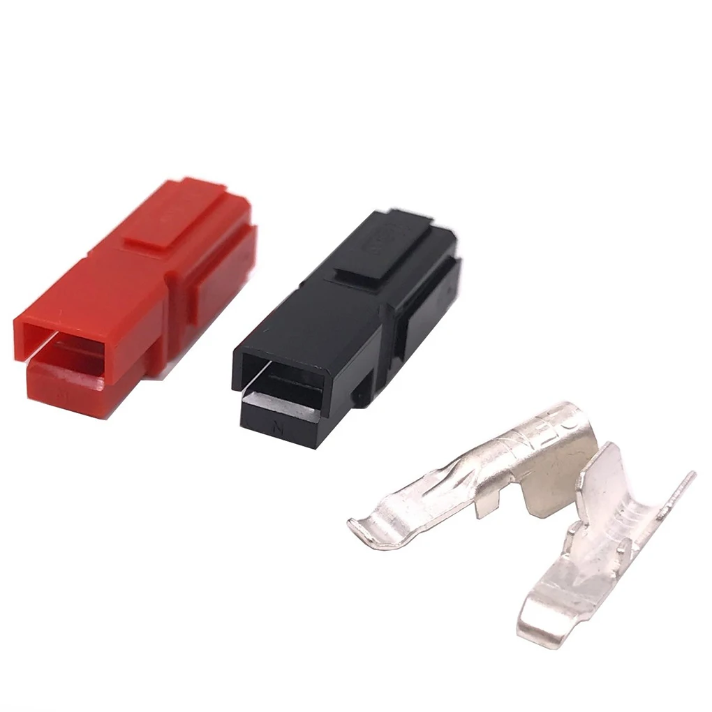 80Pcs/Kit 45Amp Connectors Quick Disconnect Vehicle Bus Vacuum Cleaning Terminals Connector Connection Supplies