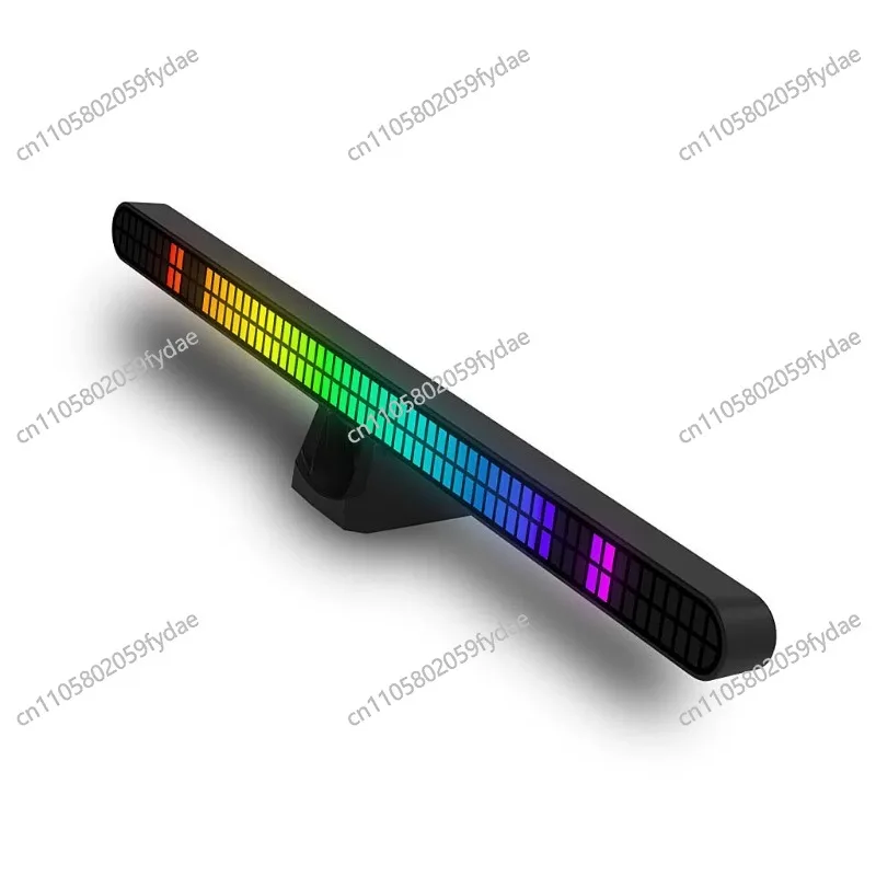 

64-bit music rhythm light RGB pickup light wireless voice-activated music rhythm ambient light