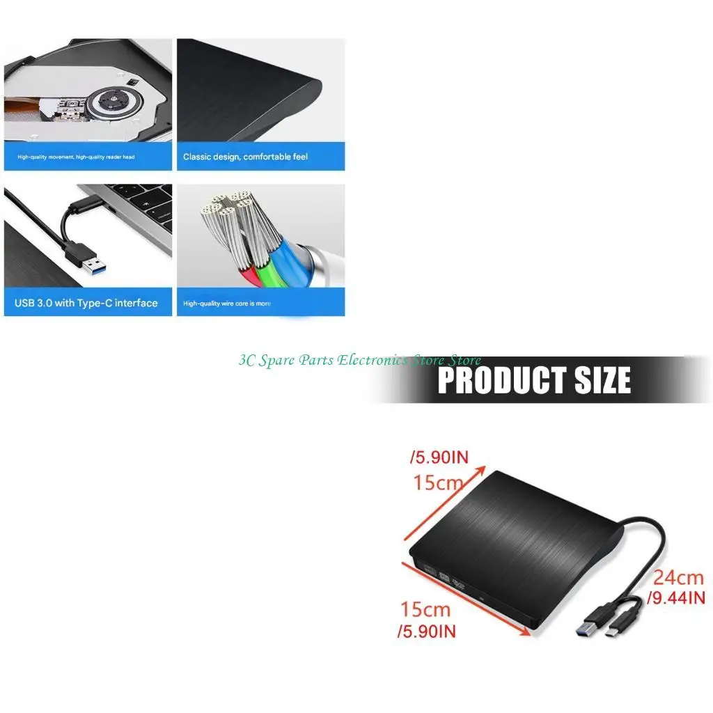 SZ Dense External Writer Operate USB version Three point Fast Reading and Writing Exemplary for Telecommute Environment