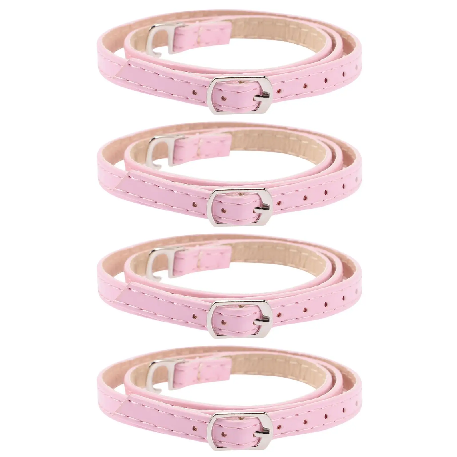 

2 Pairs Anti-drop Shoelaces High Heel Replacement Ankle Straps Shoes Glamorous Detachable Practical Gifts Ladies