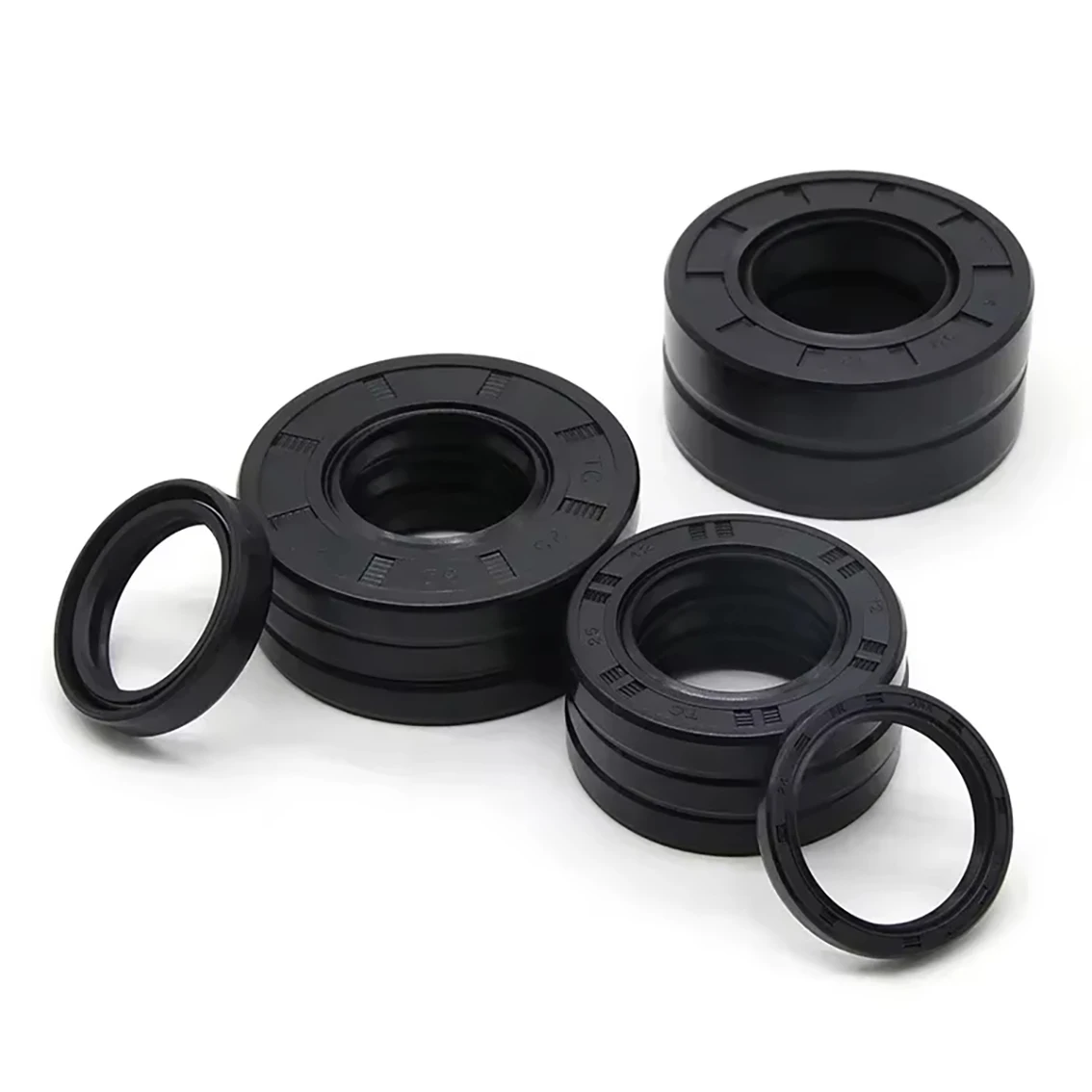 ID: 26mm/27mm/28 mm OD: 35mm - 65mm Height: 5mm - 12mm TC/FB/TG4 Skeleton Oil Seal Rings NBR Double Lip Seal for Rotation Shaft