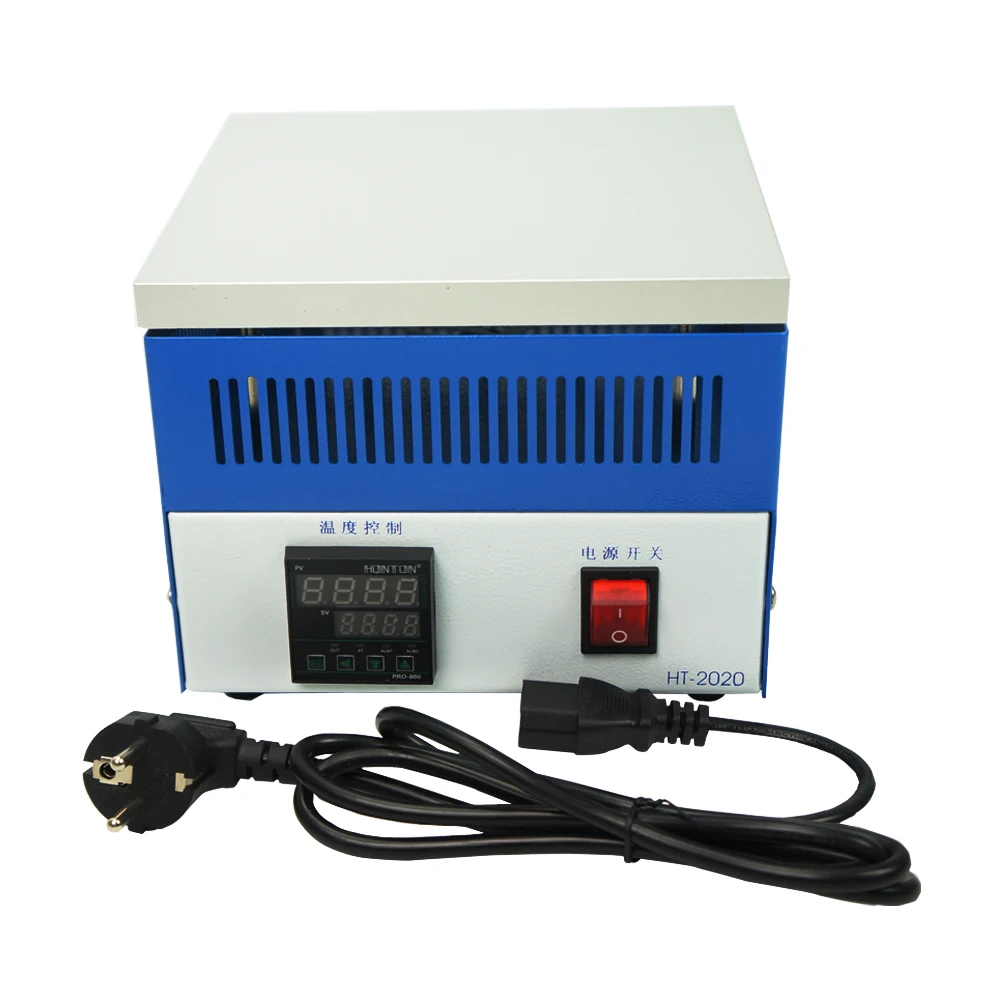 LYBGA 800W Honton HT-2020 Constant Temperature Pre-heater Heating Plate Station for BGA Reballing PCB Repair Hot Plate