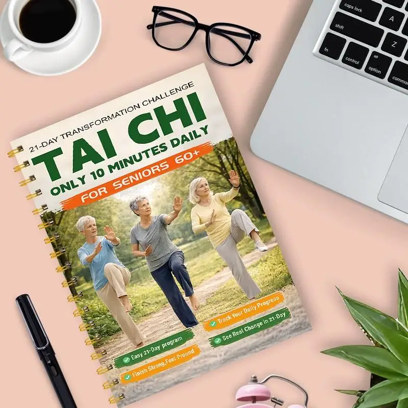 21 Days Transformation Challenge Tai Chi For Seniors Only 10 Minutes Daily Tai Chi Walking Easy 3 Week Program Book Guide