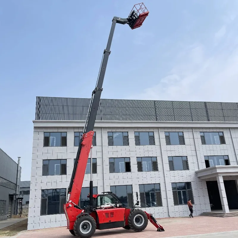 Customized Telescopic Telehandler Manitou1840 Telehandler Forklift With Europe 5 Engine And CE