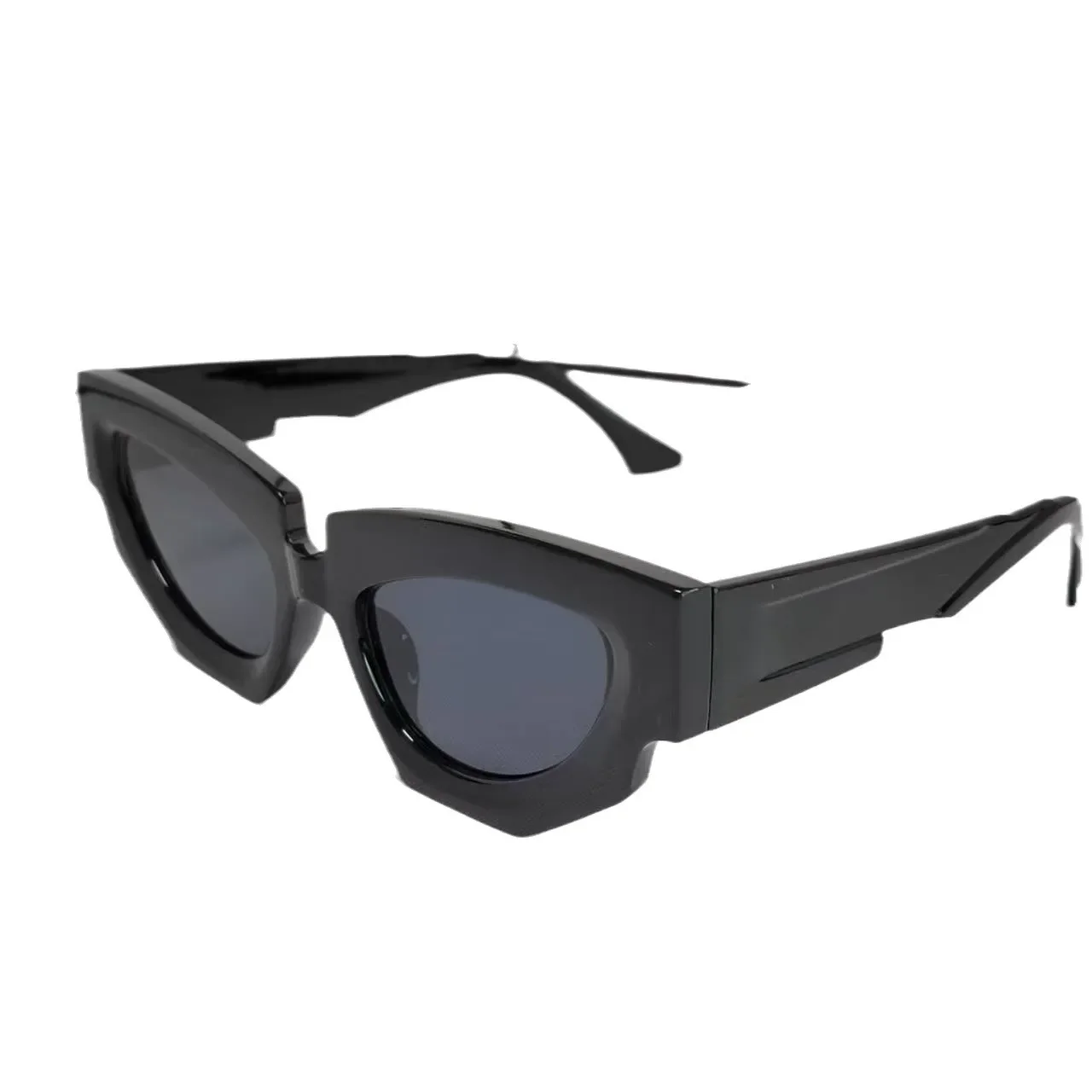 INS Fashion Women Cat Eye Sunglasses Trendy Men Luxury Beach Party Sunshade Mirrors Women's Personalized Outdoor Street UV400