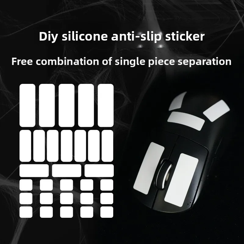 

Ultra-Thin Multicolor DIY Mouse Stickers Anti-Slip Sweat-Absorbent Providing Solutions for Gaming and Office Mice