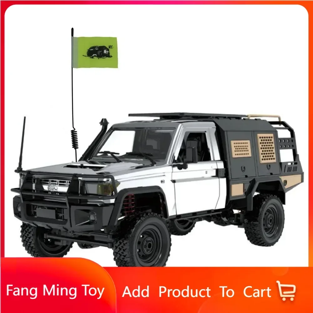 Metal Signal Flags & Poles For TRX4 SCX10 90046 Rc Car Green Decorative Model Accessories Off-Road Truck Climbing Vehicle