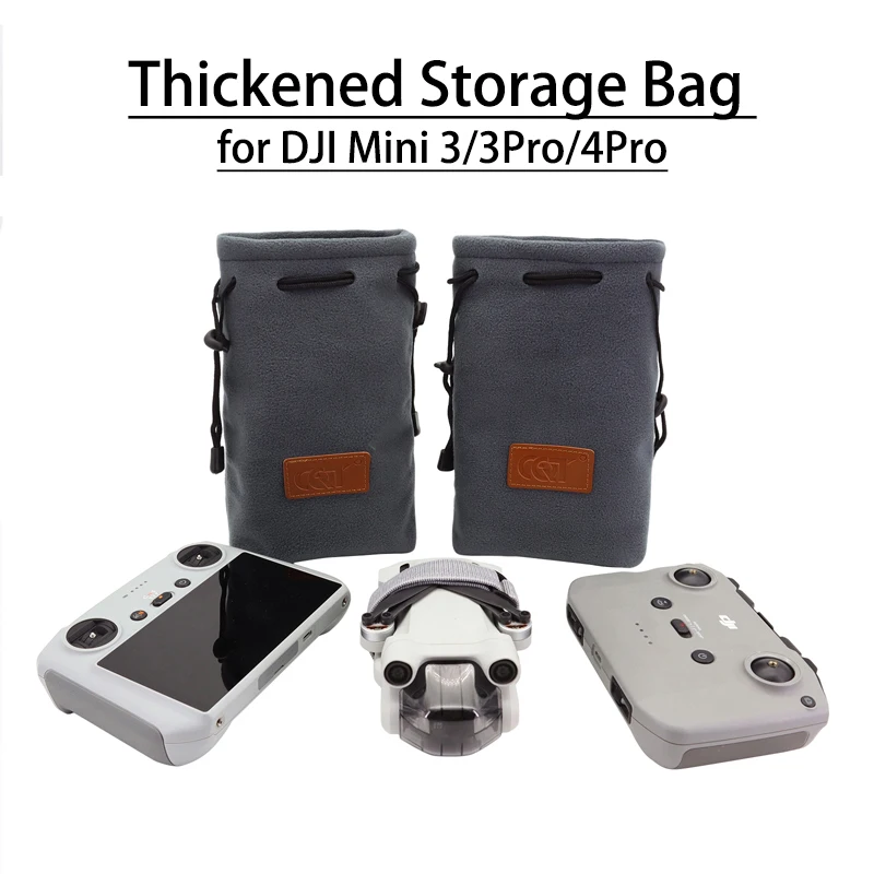 Storage Bag for DJI Mavic Mini 3 4 Pro 2 SE Drone Carrying Bag RC 2 Remote Control Screen Protective Handbag Scratch-Proof Case