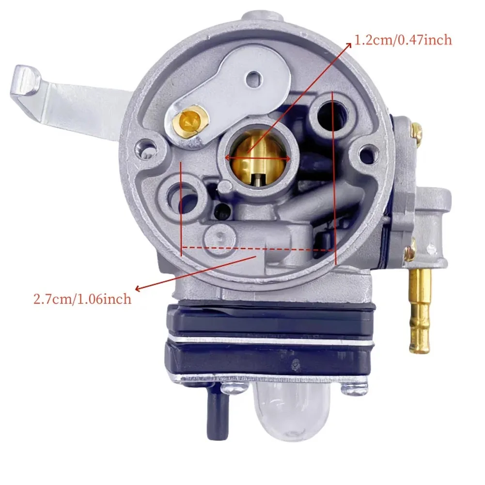 Replacement Carburetor Compatible with For A021002360 C270 PB270 T270 and 70170-81020 Models Silver Metal Unit