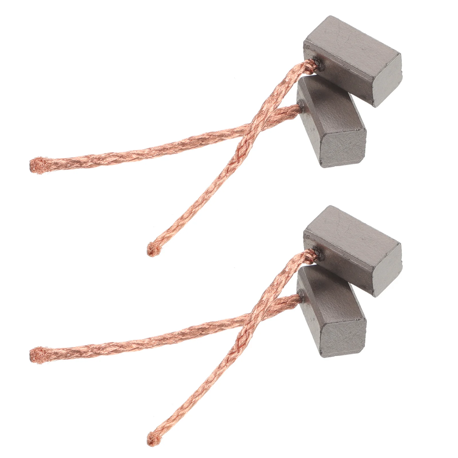 4 قطعة فرشاة كربون المحرك استخدام متعدد الاستخدامات لمختلف المحركات الكهربائية أداء طويل الأمد فرشاة كربون النحاس المحرك الكهربائي #1