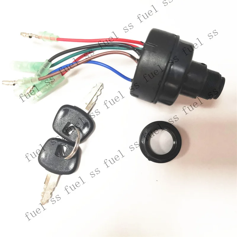 S+ Boat Engine Ignition Key Switch Assy For Tohatsu Outboard 353-76020-3, 353760203