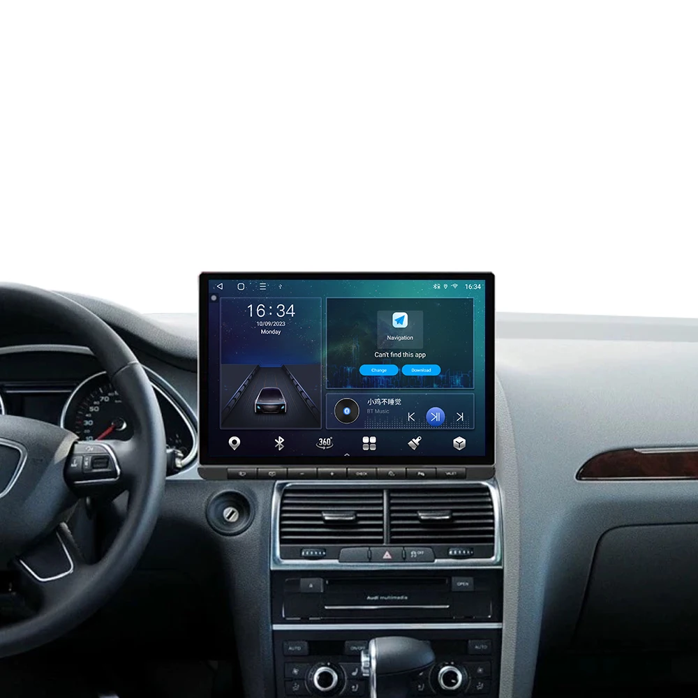 

13.1'' 1920*1200 Touch Screen 8 Core 4G DSP BT Android Stereo GPS Navigation Wireless CarPlay Car Radio Q7 2005~2019