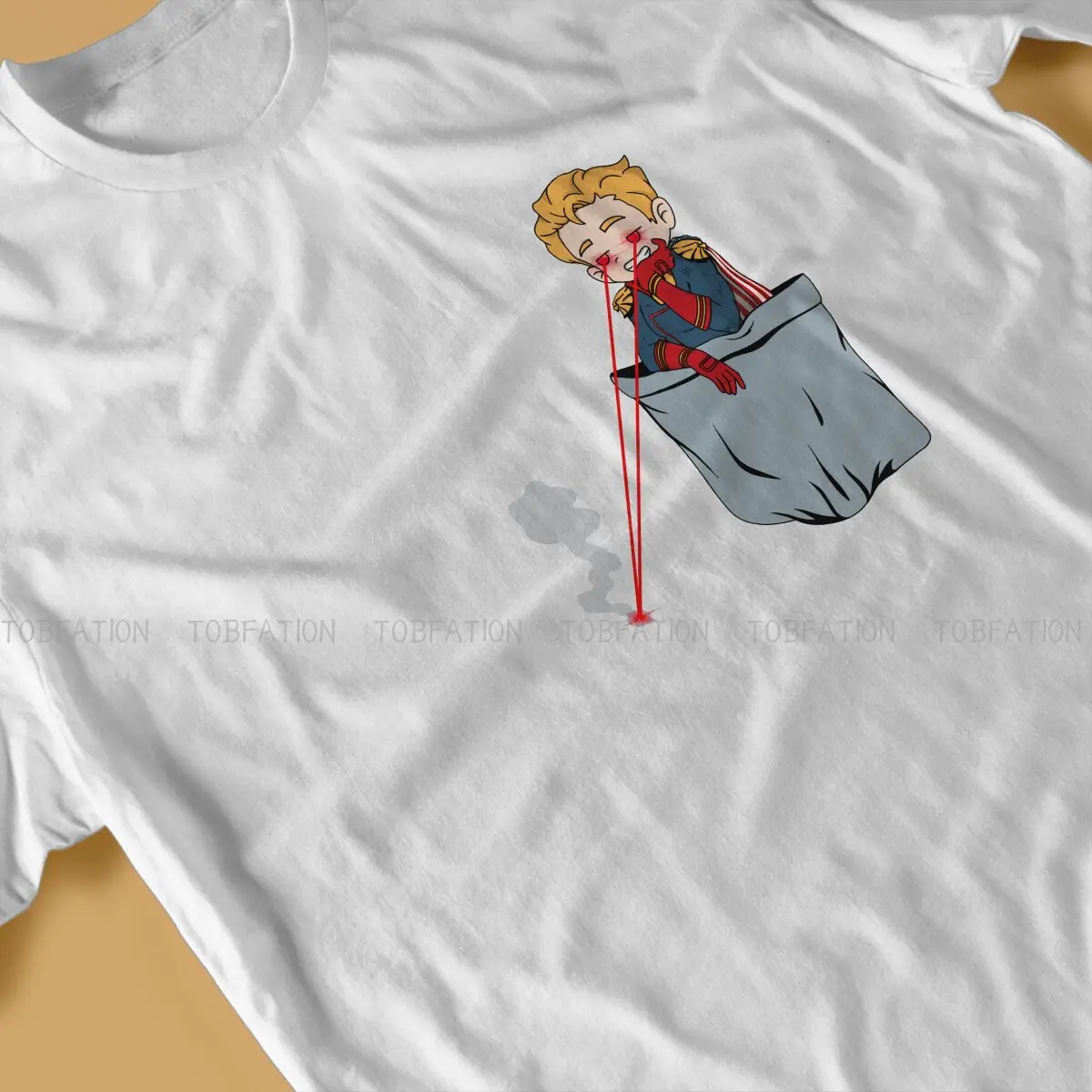 男の子ビリーテレビ番組tシャツ男性用ホメラアンダーポケットベーシックカジュアルtシャツノベルティトレンディルーズ