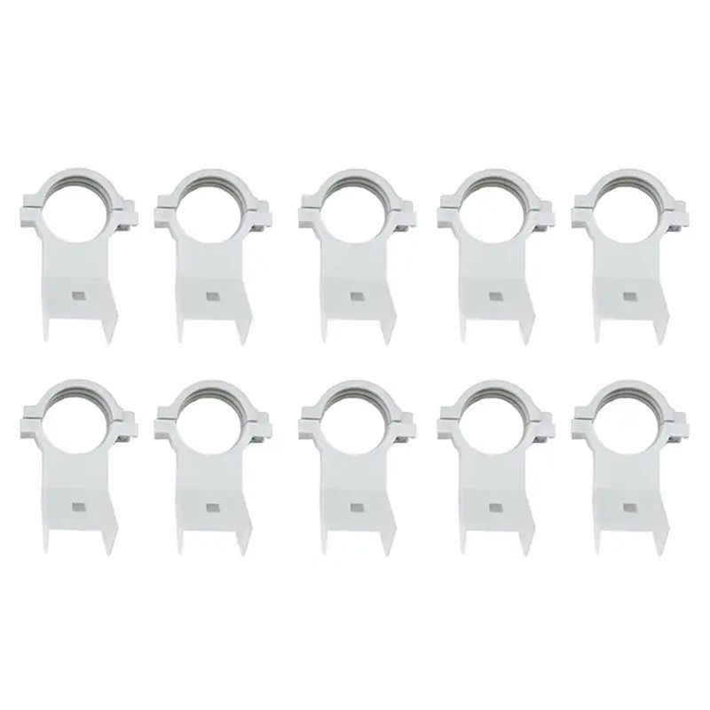 

Кронштейн-зажим A86P-10Pcs KU для высокочастотного LNB-адаптера, пластиковый, 20 мм, для спутниковых антенн различных размеров