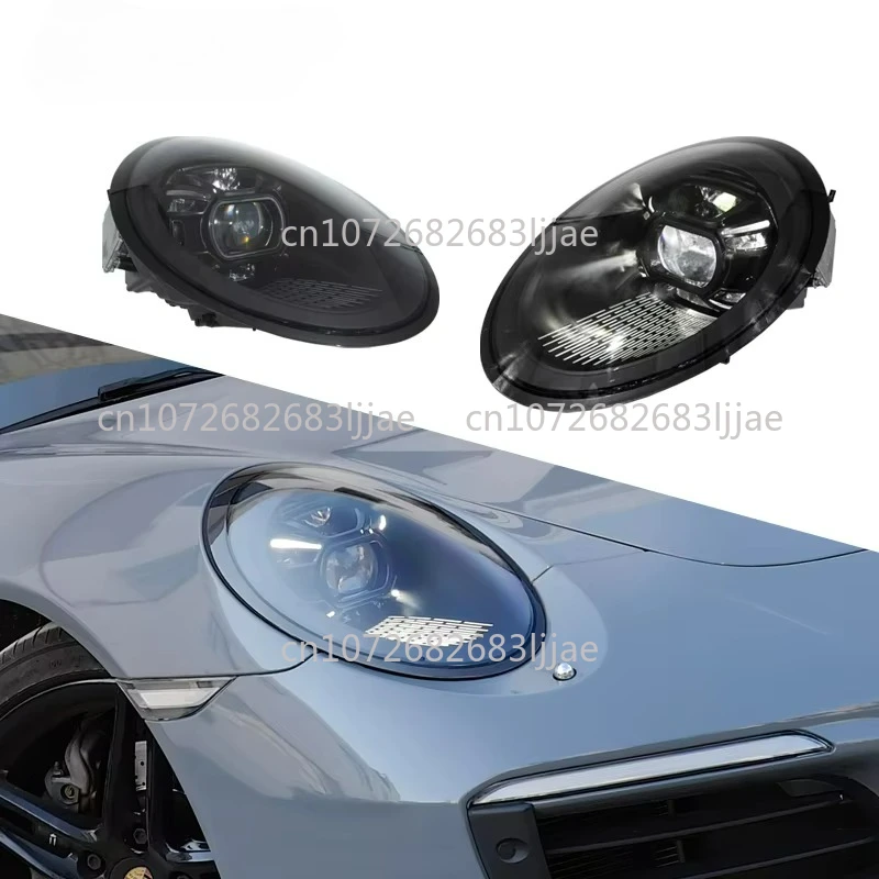 2012 2014 2016 2018 991.1 991.2 Upgrade to 2023 992 Pdls matrix Style Led Headlights for porsche 911 991