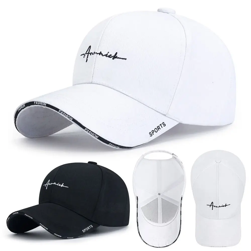 Chapeaux de soleil respirants et réglables en coton, casquette de baseball de couleur unie, protecti