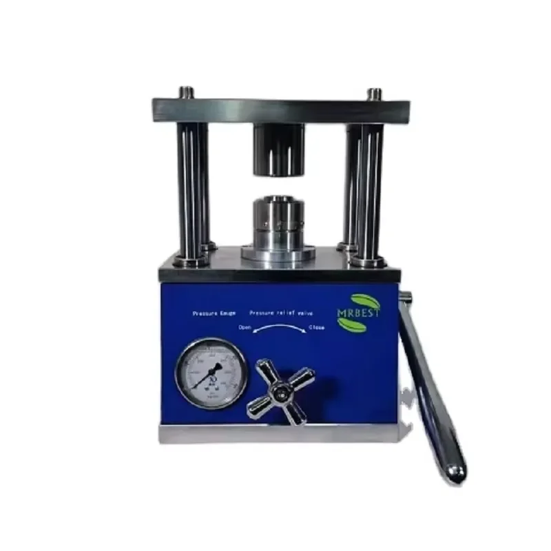Manual CR2032 Button Battery Crimping Sealing Machine Tool for Coin Cell Watch Replacement DIY Repair Kit Portable Handheld