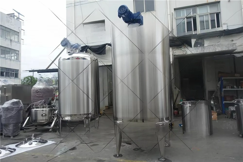 Production equipment, fruit perfume mixing, processing cosmetics perfume cooling, chiller tank