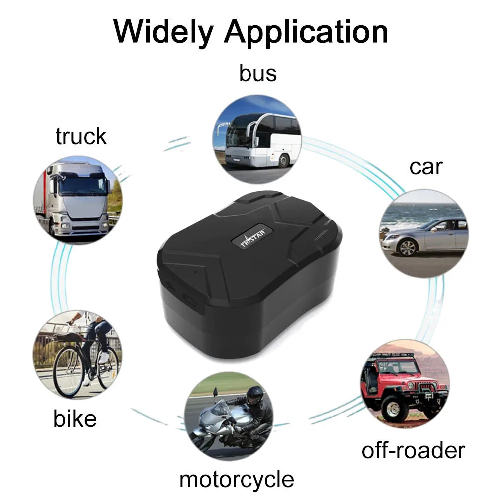 TKMARS TK905B Localizzatore GPS 4G – 10000mAh, Forte Magnete, Senza Abbonamento, Antifurto Per Auto