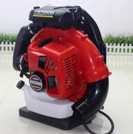 2-Stroke Backpack Snow Blower 75.6cc Portable Leaf Blower Horizontal Bar Garden Power Tool