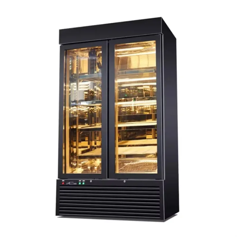 Customize Refrigerator Meat Curing Cheese Salami Fish Display Cooler Dry-aging  Beef Meat Steak Fridge Dry Age Cabinet
