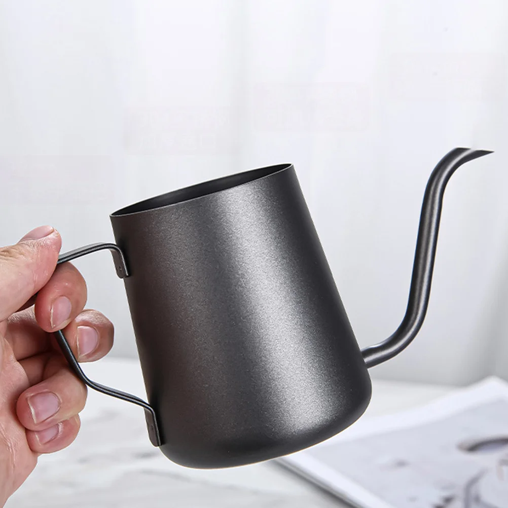 

1Pcs Cost-Effective Hand Punch Coffee Pot Simple Design Stainless Steel Kettle for Home Use Coffee Kettle