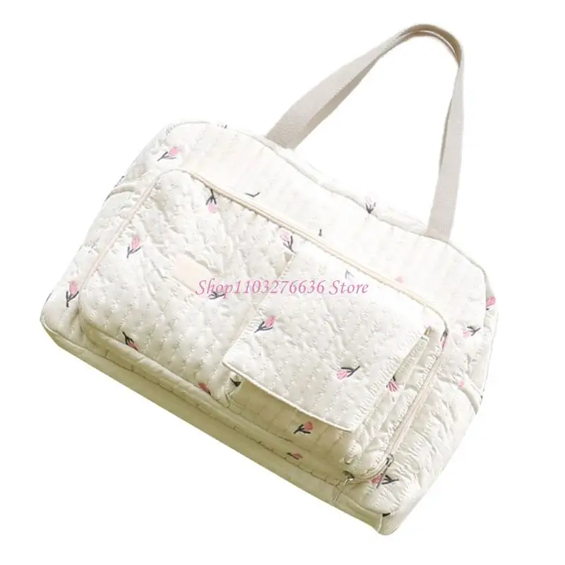 Fashionable Washable Nursery Storage Bag with Strategic Compartment Design for Diaper Changing Essentials