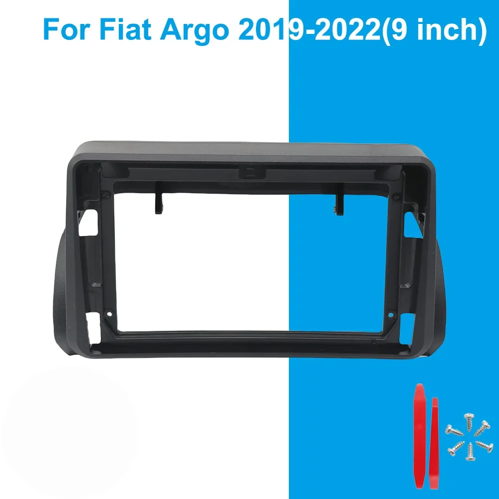

Рамка-панель для автомагнитолы 9 дюймов для Fiat Argo 2019-2022, замена приборной панели