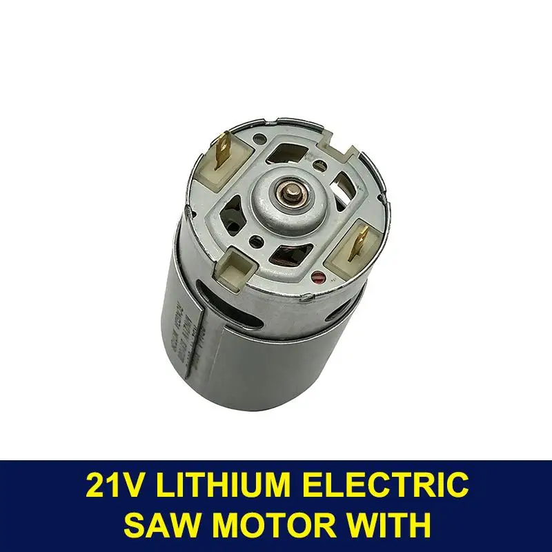 Heavy Performance RS550 DC Motor 21V Ideal 28000RPM Speed for Electric Saw Cutting
