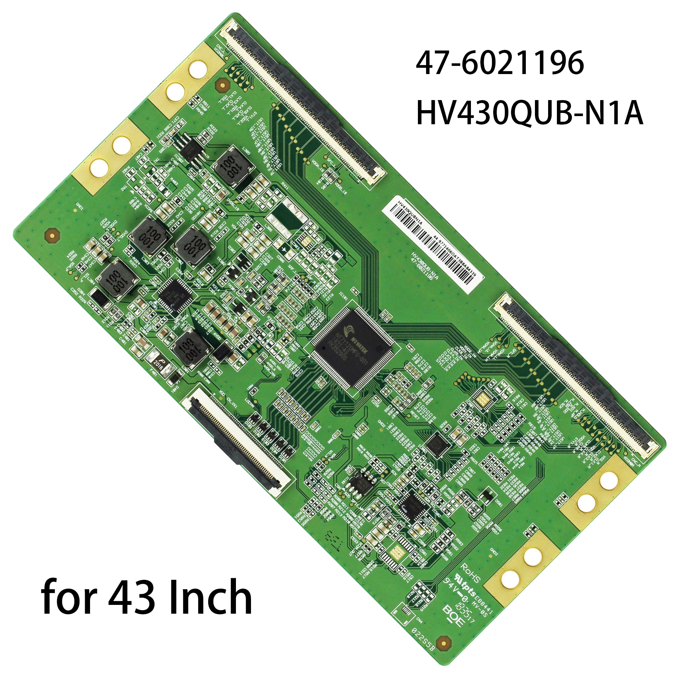 

Original 47-6021196 HV430QUB-N1A HV430QUBN1A T-con Logic Board for 43R6E 43R7050E1 E43-F1 D43-F1 L43M5-AU 43292UHDFVP 43 Inch TV