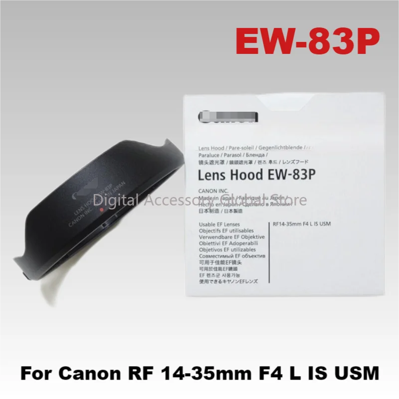 New Original Front Hood EW-83P Parts For Canon RF 14-35mm F4 L IS USM (77mm) Camera Lens RF 14-35 4 14-35/4 14-35mm f4