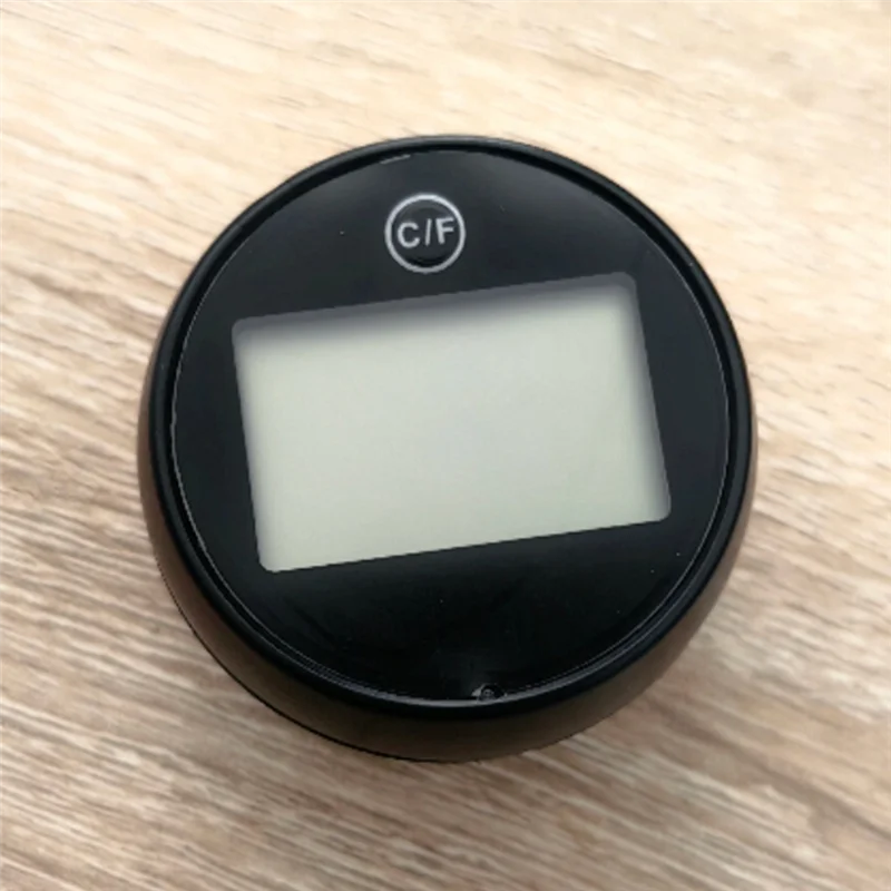 WOWFU-水浴温度計 小型フローティング防水アイスバス温度計 LCDディスプレイ付き 防水コールドプランジ