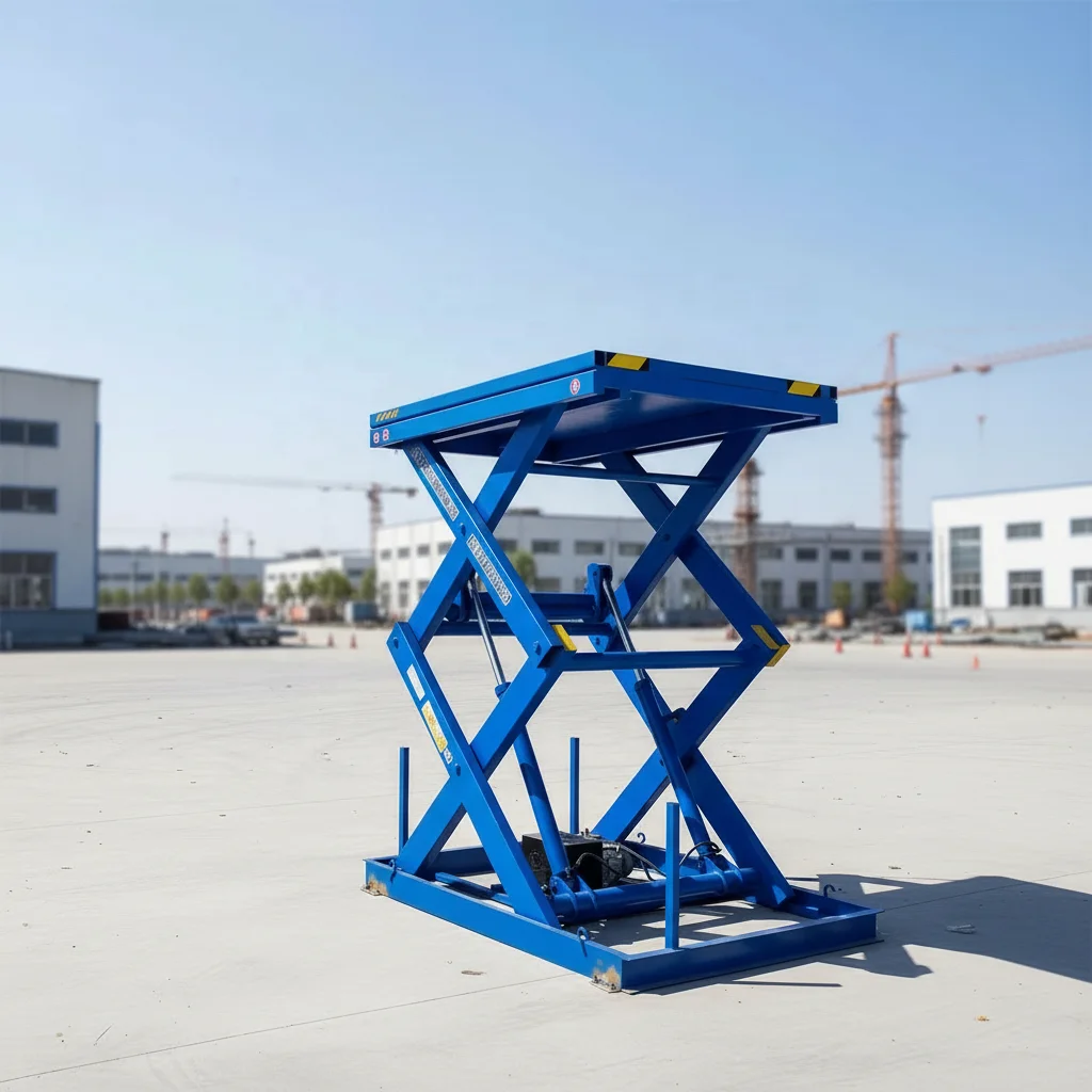 Hot Sale Hydraulic Goods Fixed Scissor Lift