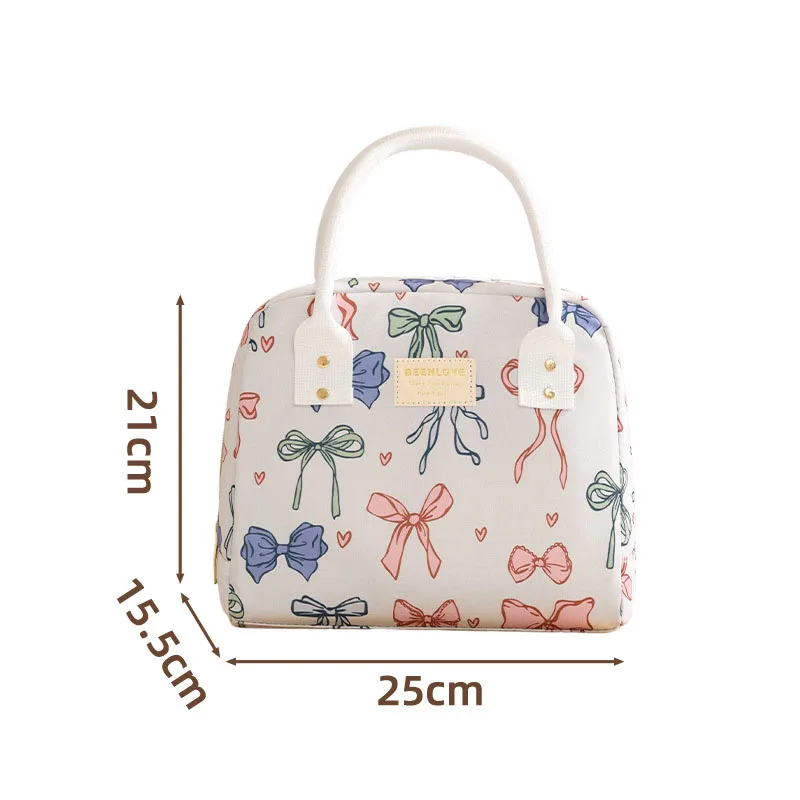 

Food Thermal Insulated Bag Children School Lunch Box Bags Picnic Bag For Couples Unisex Portable Food Storage Student Lunch Bags