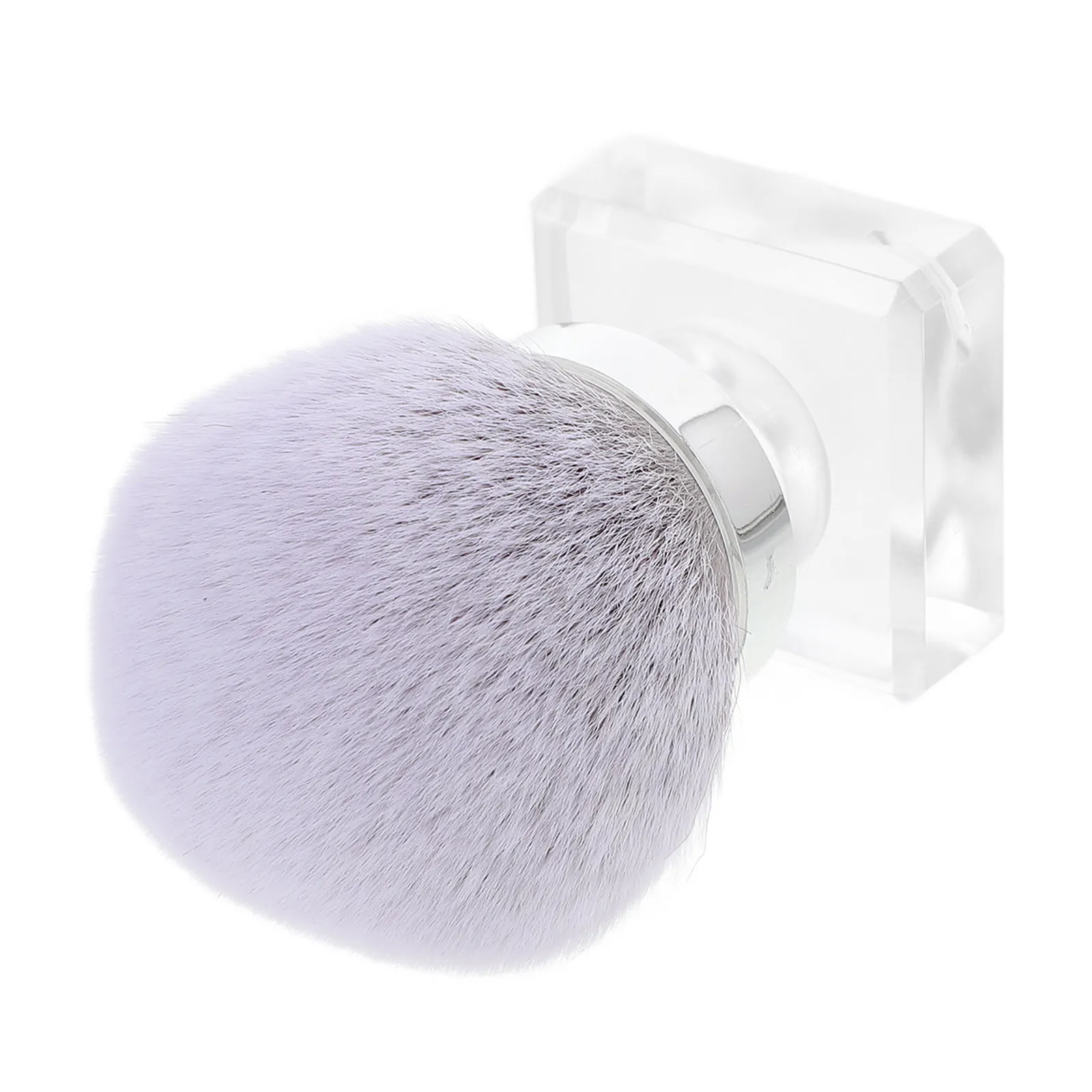 

Compact Nail Brush for Cleaning Fingernails Nail Art Dust Remover Small Makeup Powder Brush Multi-Use Manicure Tool Travel