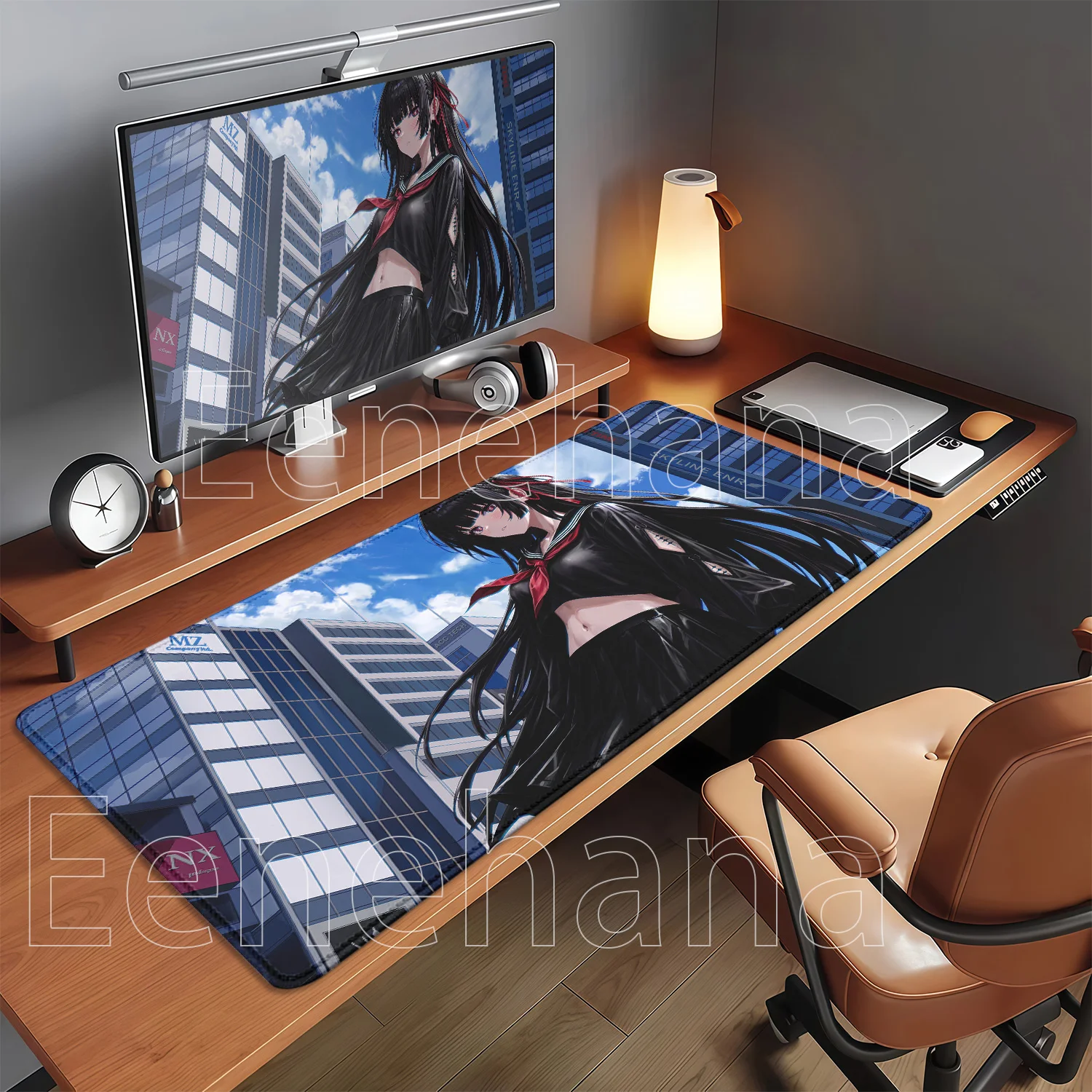Swimsuit Chisa Wuthering Waves WuWa Mouse Pad PC Gaming Office Non-slip E-sports Keyboard Desk Mat Overlock HD Printing Mousepad