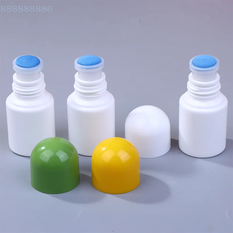 ขวดบรรจุยาทาแก้ปวดแบบมีหัวฟองน้ำ ขนาด 30 มล. สำหรับเก็บยาเหลว