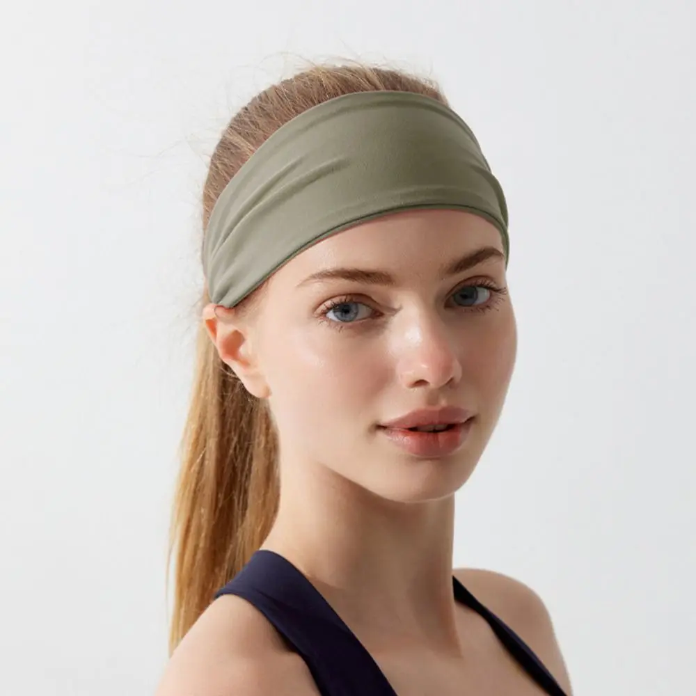 

Moisture Absorbing Workout Headbands for Women Quick-Dry Breathable Stretchy Sweatband Comfortable Elastic