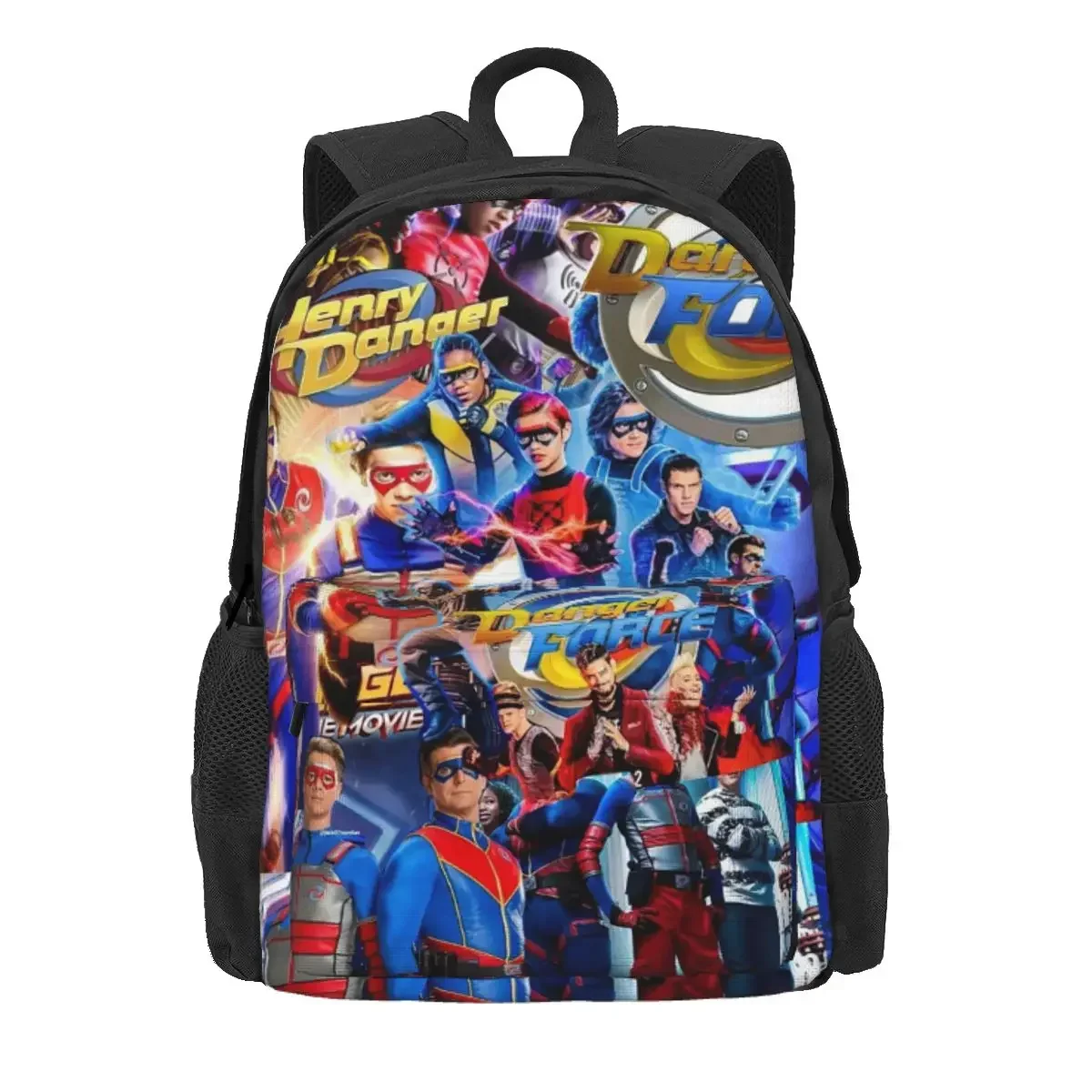 Henry Danger Backpack Daypack Large Capacity Kids BookBag School Bag Shoulder Bags for Men Women