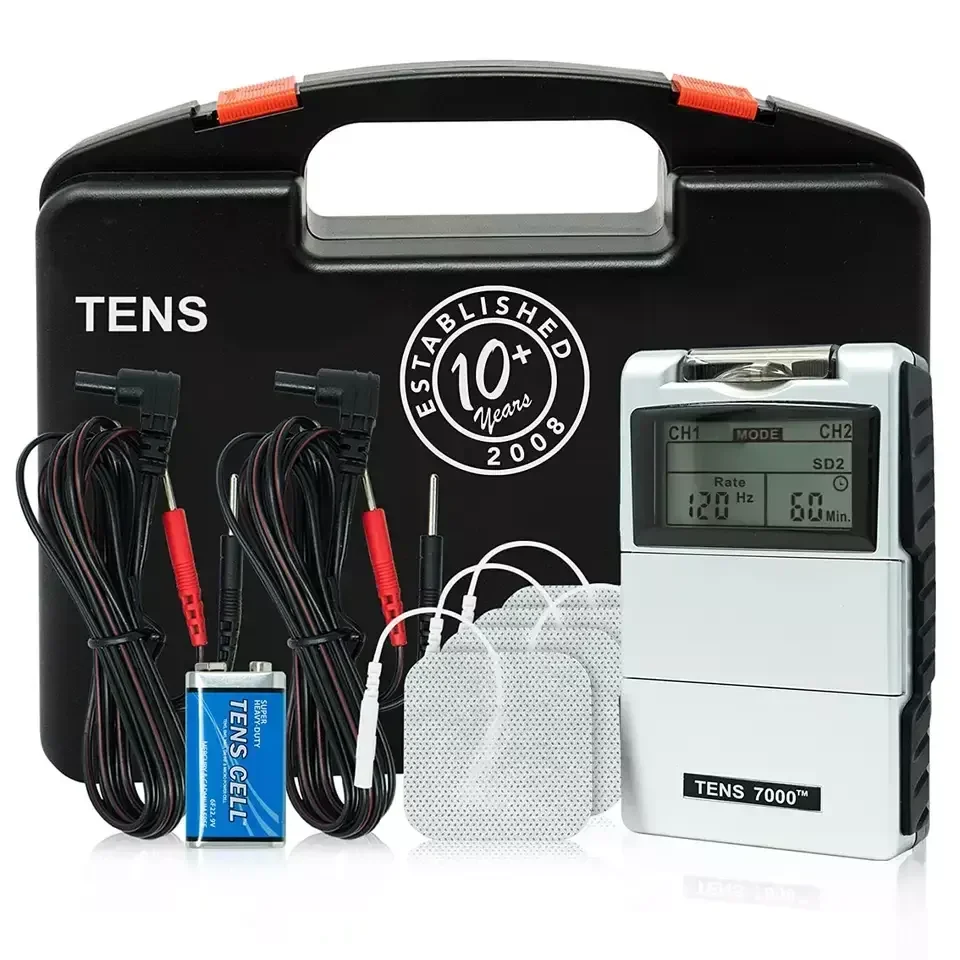 Tens Unit digital tens ems muscle stimulator physical therapy equipments machine for back pain relief