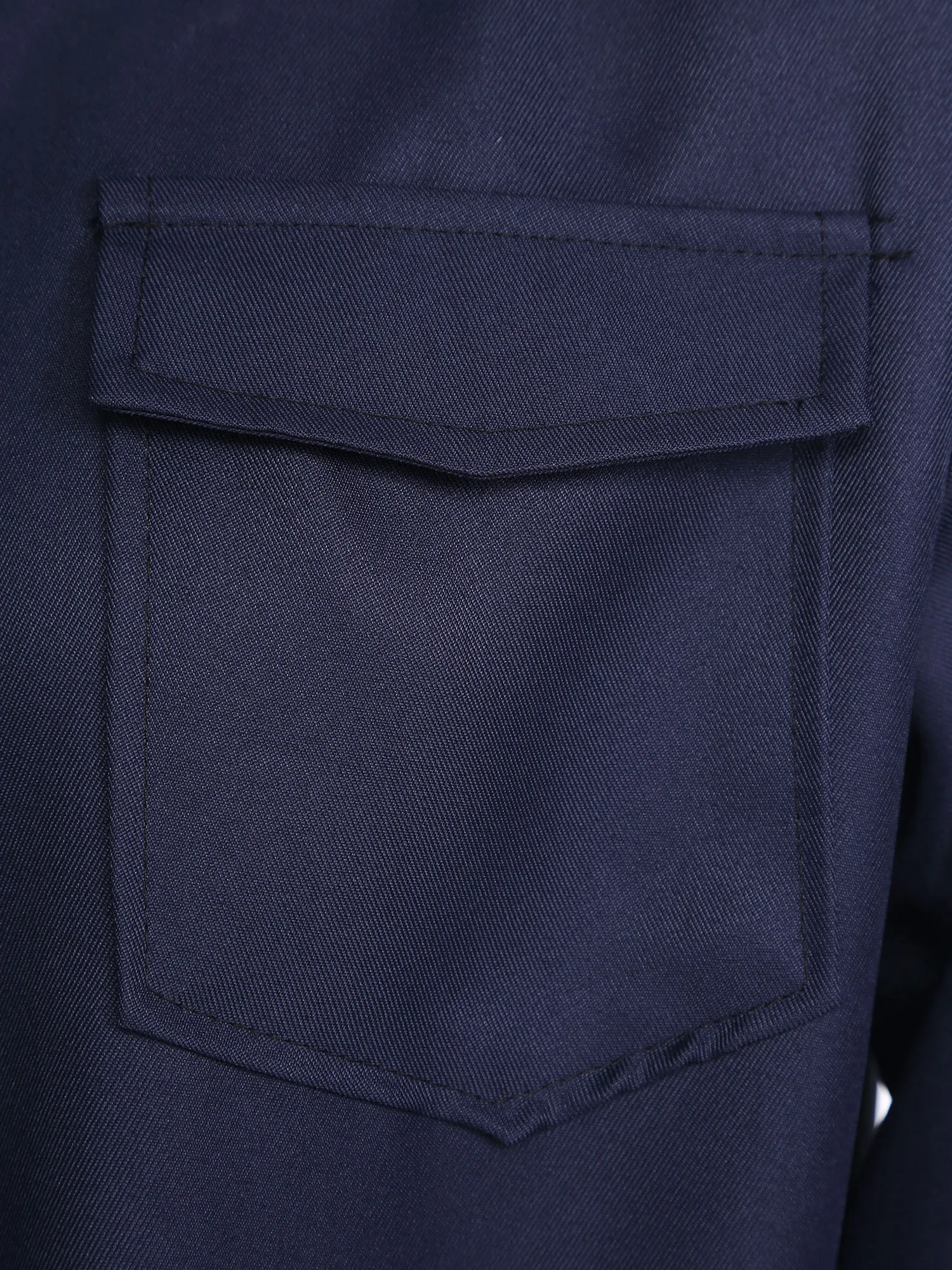 Heren Dames Unisex Overall Effen Kleur Rits aan de voorkant Lange mouw Borst Klepzakken Marineblauwe Jumpsuit Unitard Werkkleding Uniform