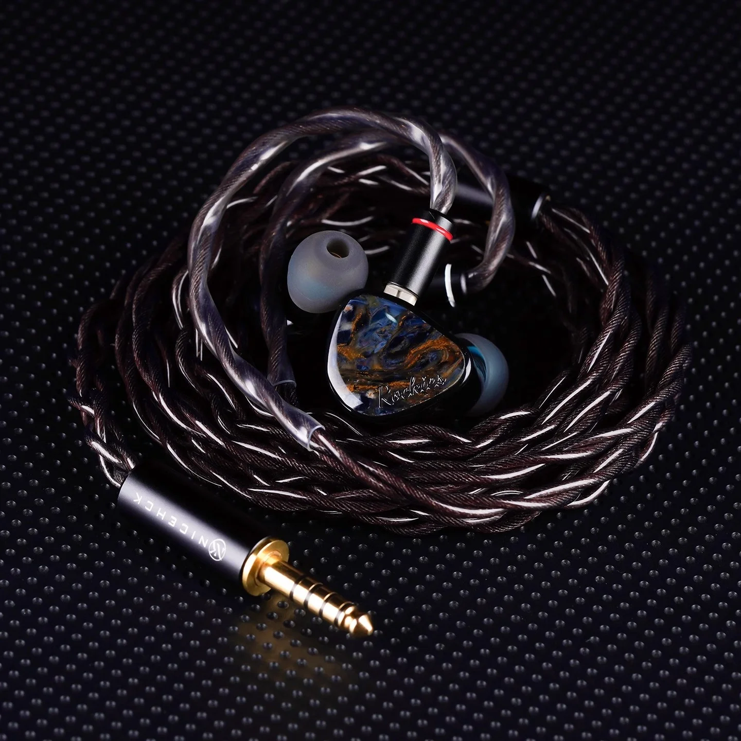 Cuffie elettrostatiche NICEHCK Rockies: unidirezionale, due driver, due elettrostatiche, qualità audio HiFi, riduzione del rumore