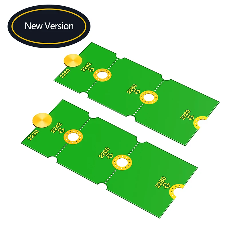 

M.2 NGFF NVME SSD Extension Bracket Transfer 2230 2242 2260 2280 Length Extend Adapter Bracket Card Plate Adjustable Length Size