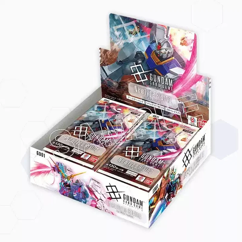 الأصلي الكرتون النسخة اليابانية Gundamed Tcg Gd01 الداعم حزمة جمع بطاقة صعود الإنسانية الجديدة أنيمي بطاقات دمى هدايا #2