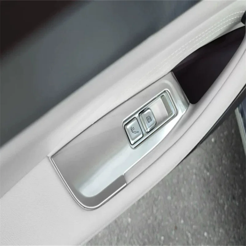 For Hongqi H5 2023-2025 Automotive Interior Trim Strip Door Armrest Window Switch Control Protection Panel Cover Trim