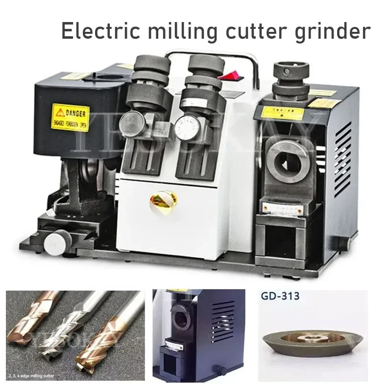 

220V 5000rpm Drill Bit Sharpener Electric Milling Cutter Grinder Drilling Milling Grinding Machine Grinding Bit Milling Cutter