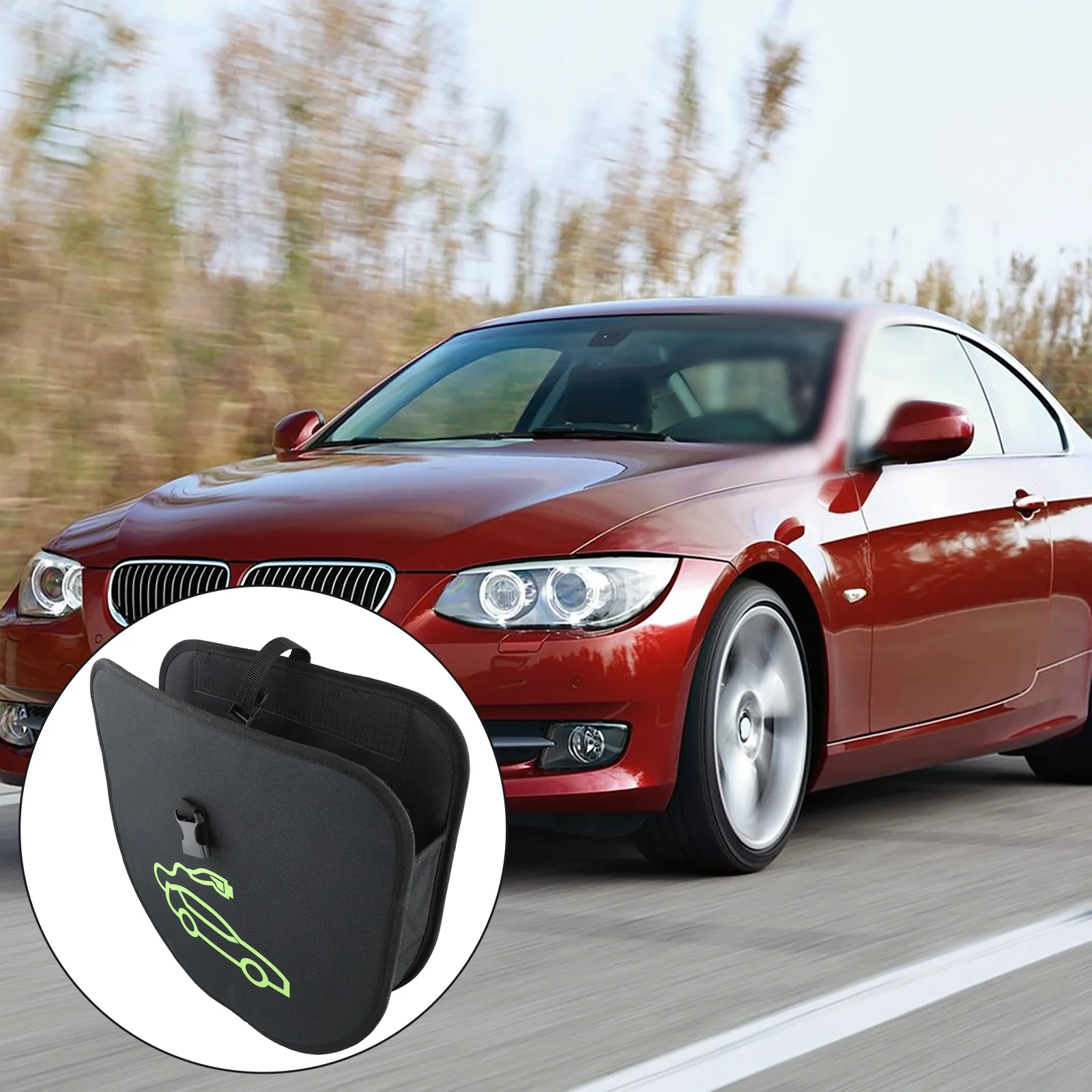 Big Upgraded Suspension Energy Vehicle Charging Line Storage Bag Waterproof For Optimal Space Saving Dura-ble 600D Oxford Cloth