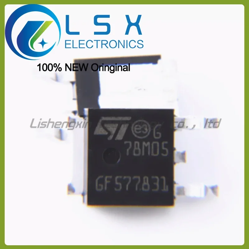 10pcs L78M05CDT 78M05 SMD TO-252