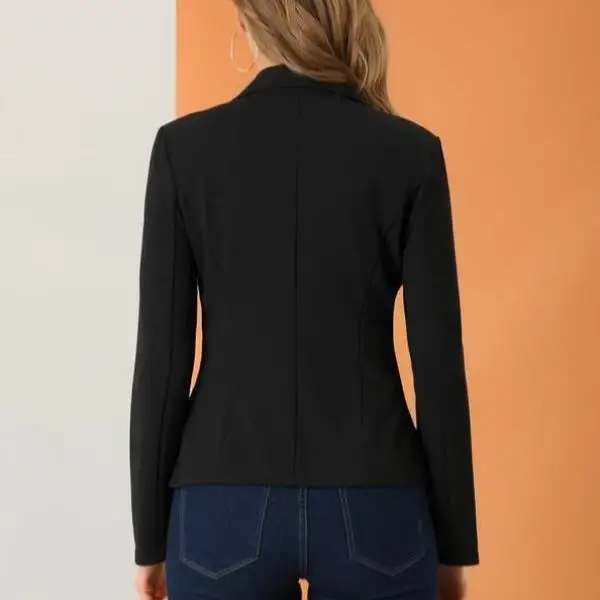 

Busin Casual Flip Collar Elastic Jaet Suit Outerwear Men's Autumn Seven Sve ort Pants Sportswear